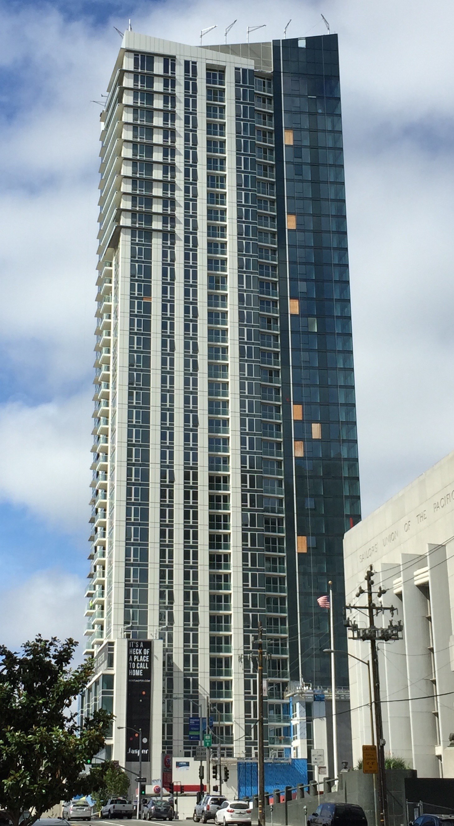 The Jasper apartments at 45 Lansing St