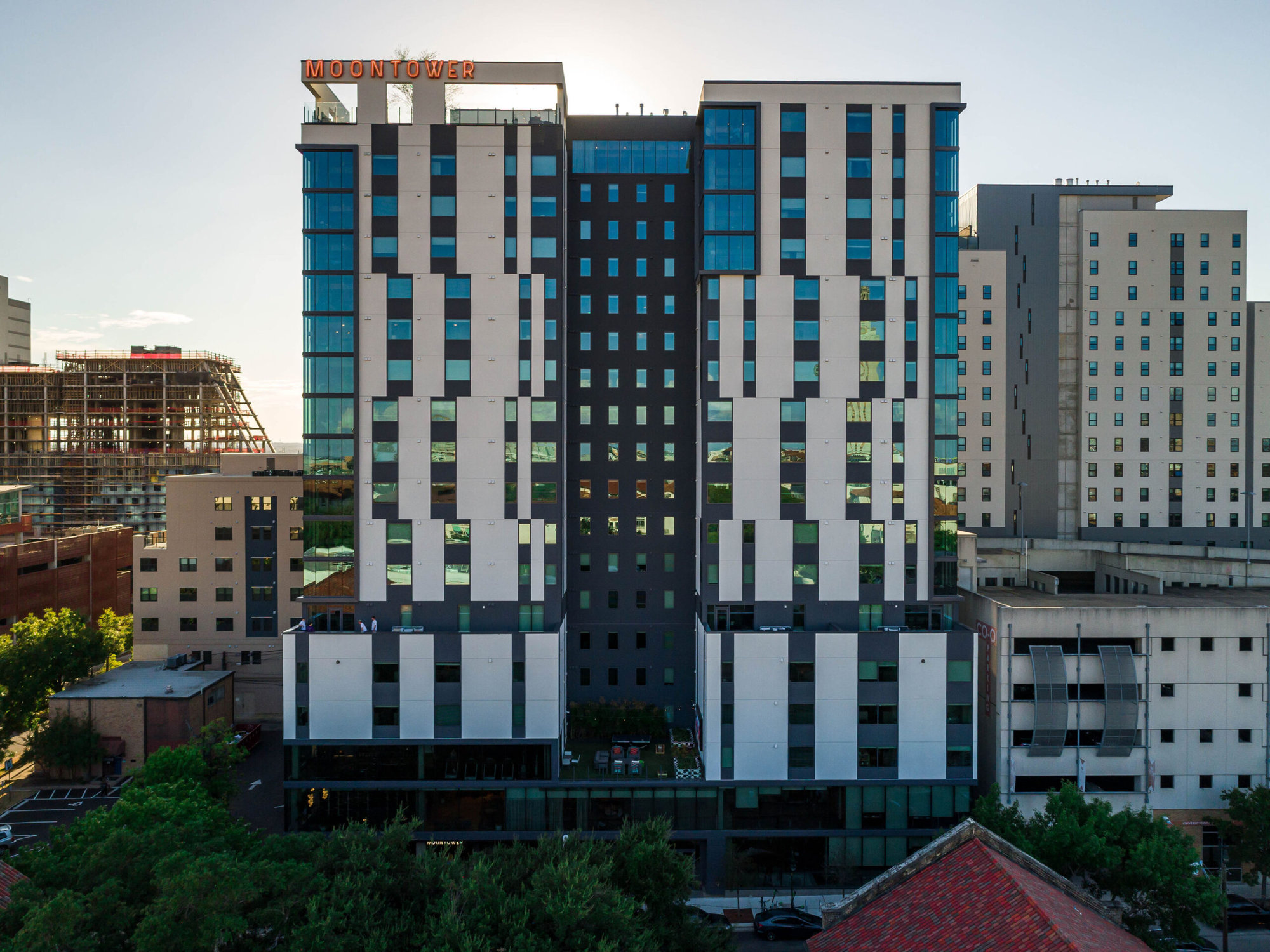 Moontower apartments at 1801 S Lamar Blvd