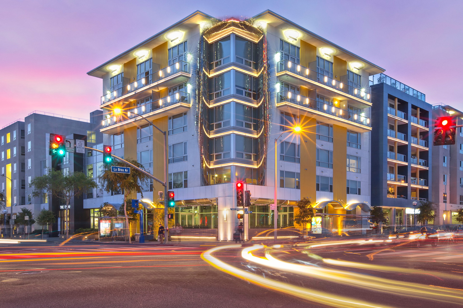 The Dylan apartments at 8711 Sunset Blvd