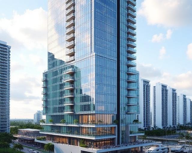 Aria on the Bay apartments at 488 NE 18th St