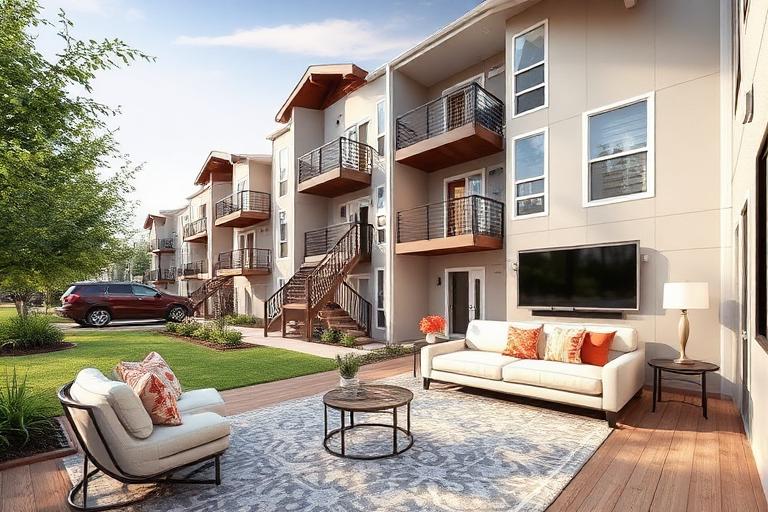 The Avenue at White Oak apartments at 1824 N Shepherd Dr
