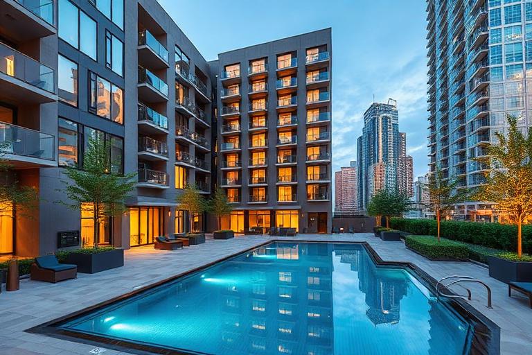Block 384 apartments at 1617 Fannin St