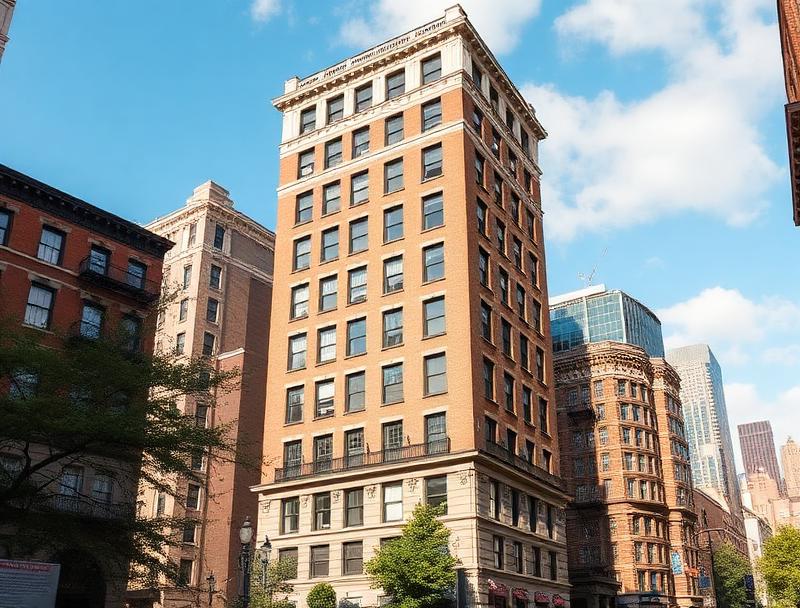 Cadman Towers apartments at 101 Clark St