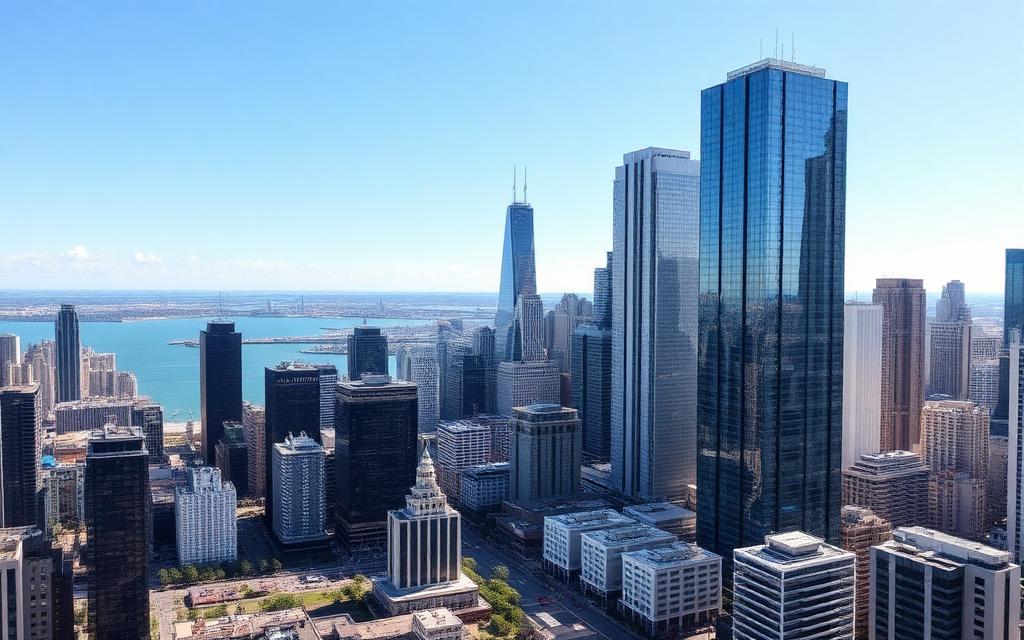 Streeterville neighborhood in Chicago, IL