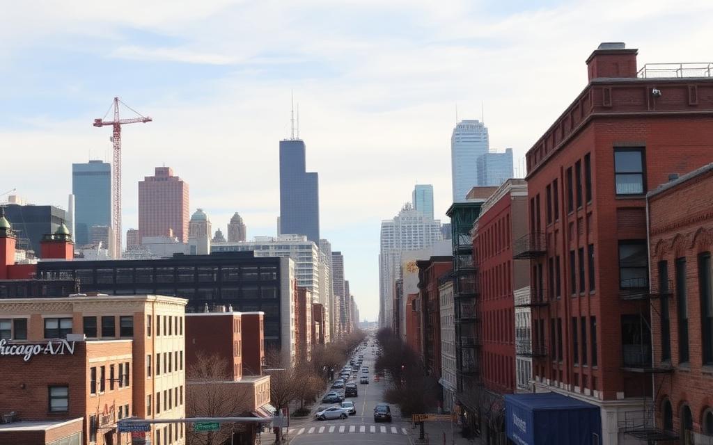 West Town neighborhood in Chicago, IL