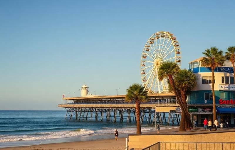 Santa Monica neighborhood in Los Angeles, CA