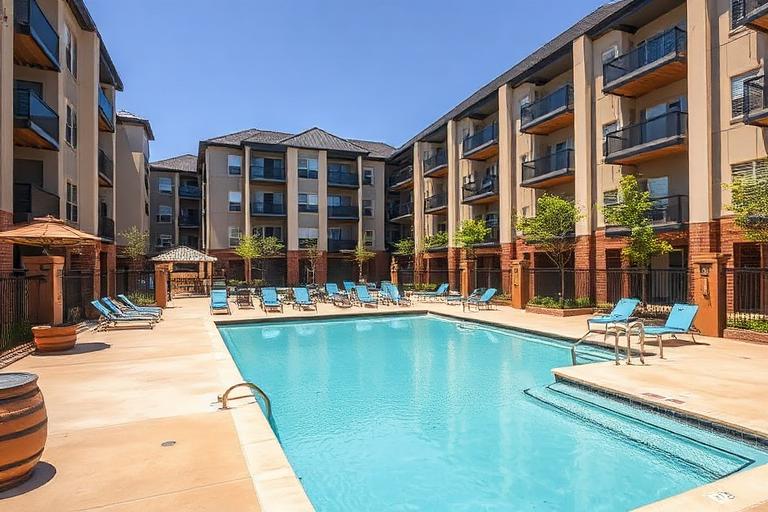 Moontower apartments at 1801 S Lamar Blvd