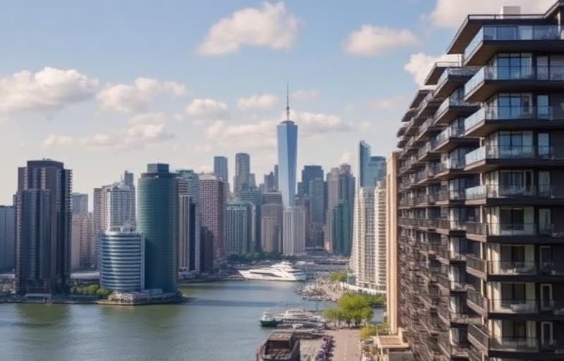 Long Island City neighborhood in Queens, NY