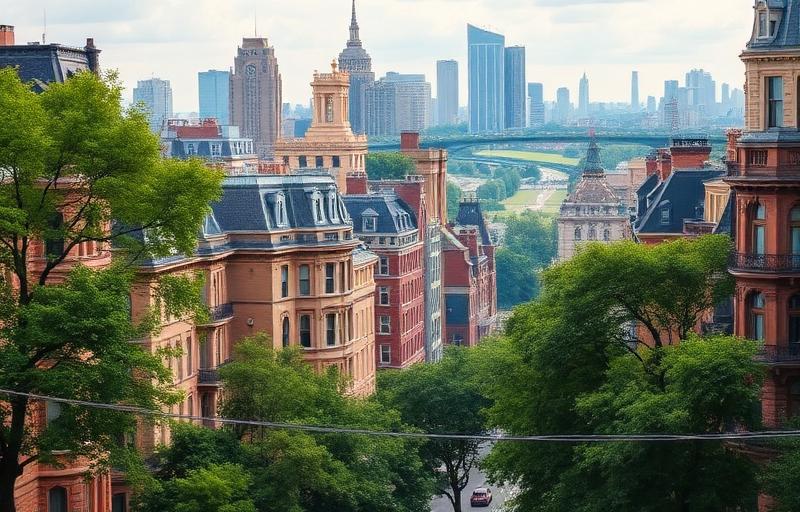 Upper East Side neighborhood in Manhattan, NY