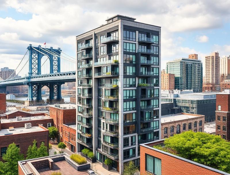 Olympia Dumbo apartments at 30 Front St