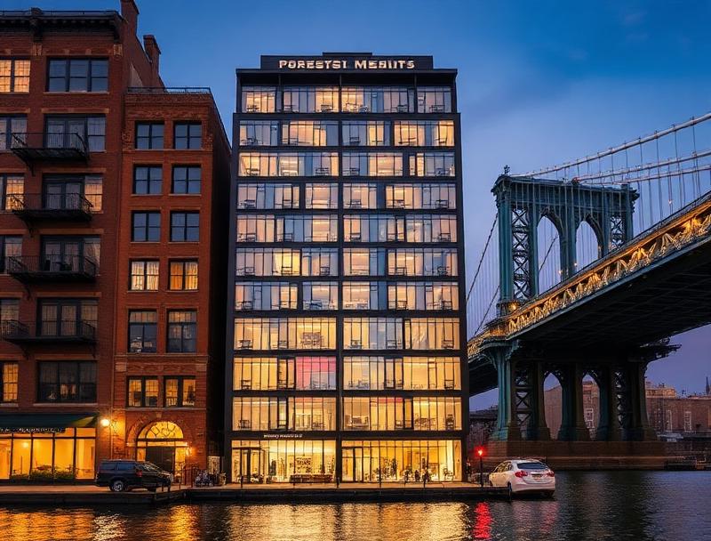 Pierhouse apartments at 95 Old Fulton St