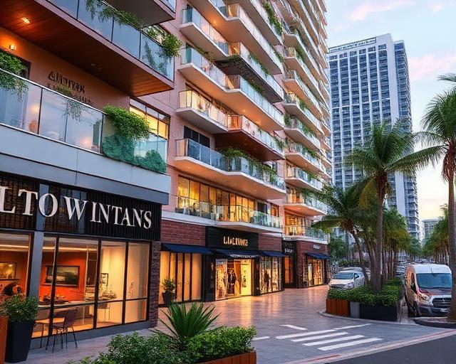 The Shops at Midtown apartments at 3201 NE 1st Ave