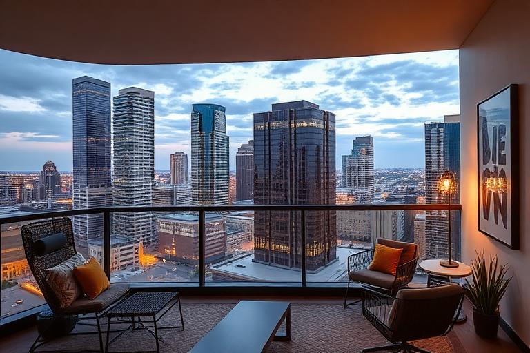 Skyhouse Houston apartments at 1625 Main St