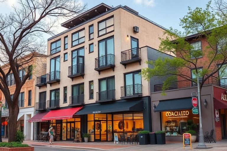 The Arrive apartments at 1608 S Congress Ave