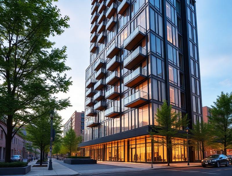 The Halsey apartments at 28-20 Astoria Blvd