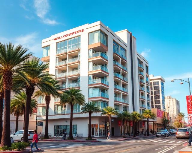 The Hollywood apartments at 6801 Hollywood Blvd