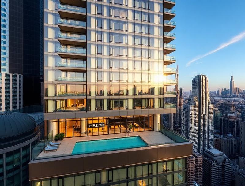 The Olivia apartments at 315 W 33rd St