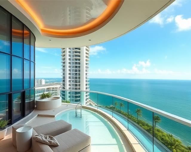Turnberry Ocean Club apartment building in Sunny Isles Beach, Sunny Isles Beach