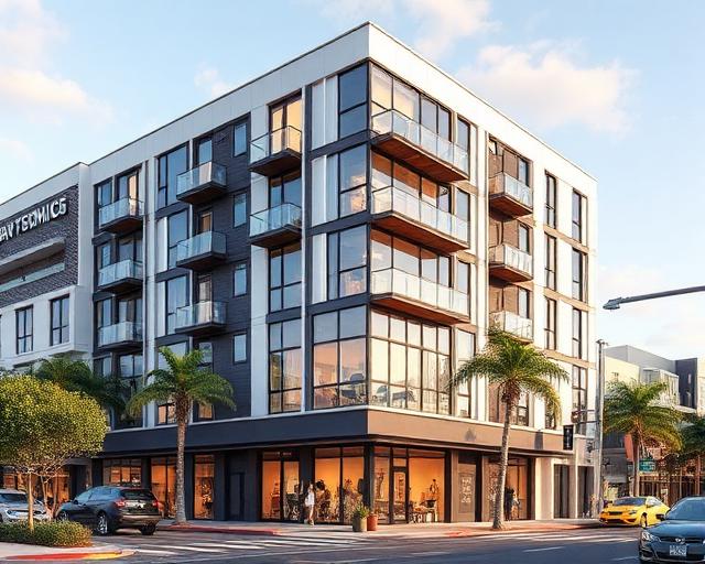 The Village at Santa Monica apartments at 2411 Main St